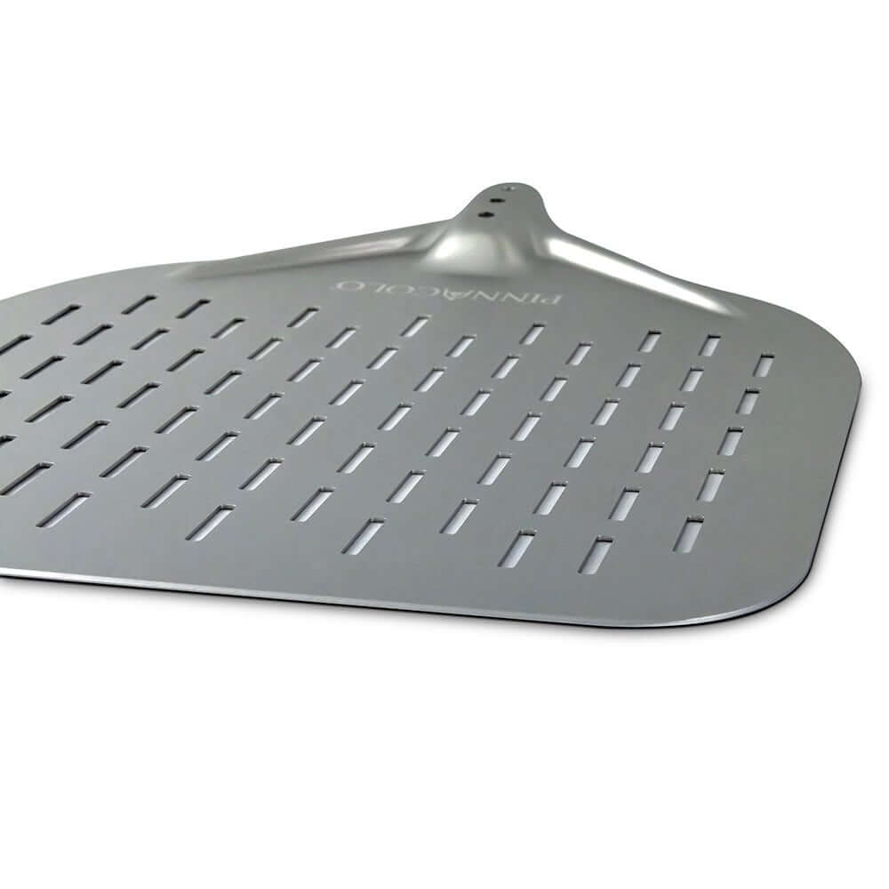 14 Inch Perforated Peel With Aluminum Handle
