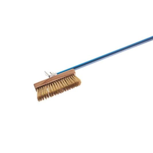 Adjustable Brass Brush with 59" Handle
