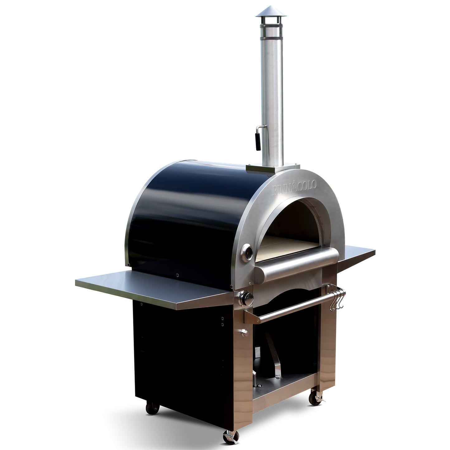 Pinnacolo Ibrido (Hybrid) Gas Wood Pizza Oven With Accessories