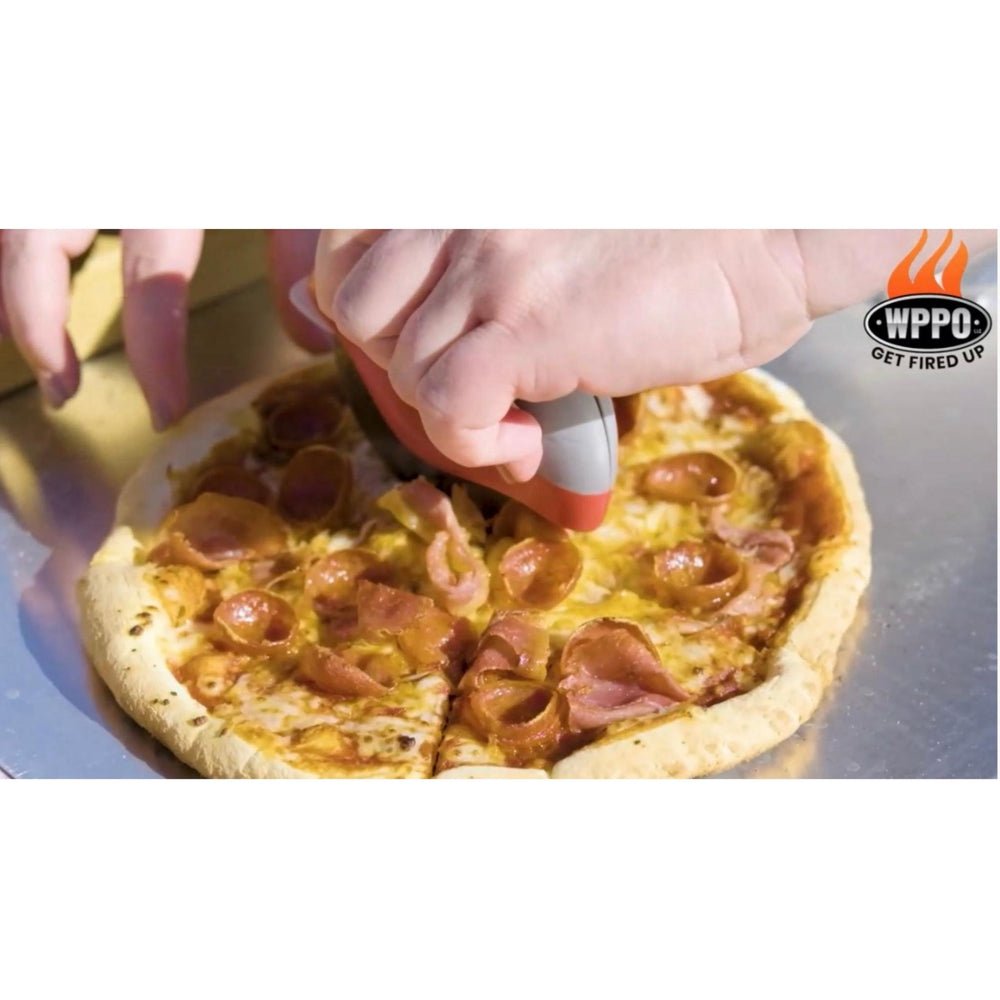 Pizza Cutter With Removable Safety Shield
